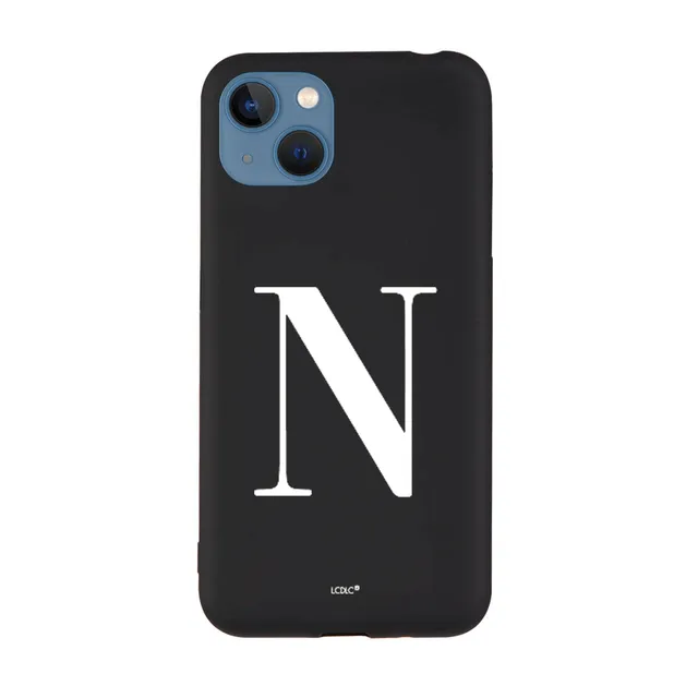 La Casa de las Carcasas Personalizzate iPhone 15 Plus cover iniziale nera