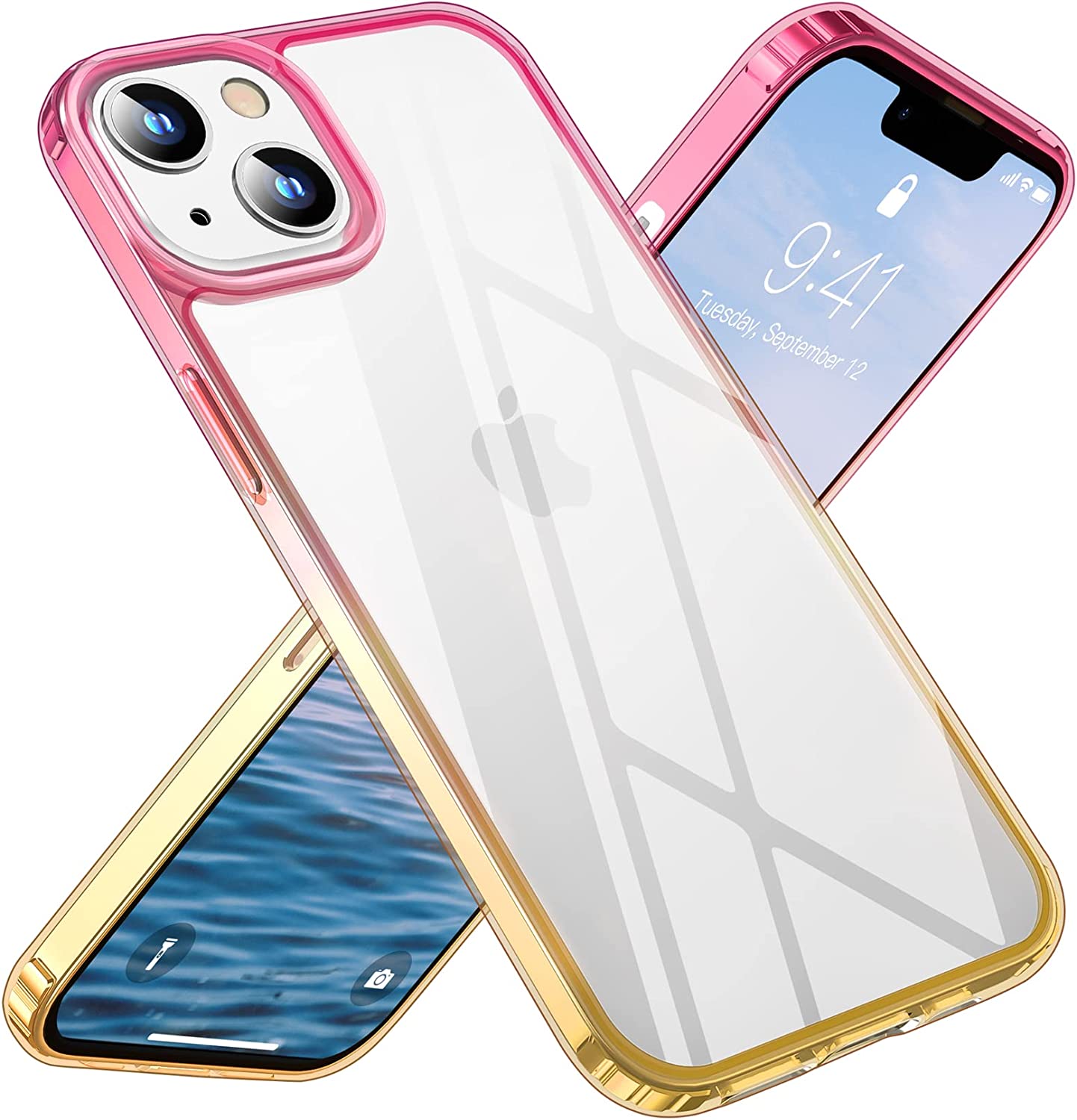 Redpepper iPhone 14 Cover Trasparente Antishock 6.1"