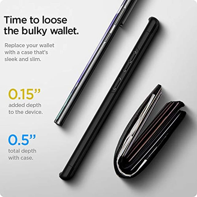 Redpepper Note 20 Ultra Cover Wallet 2 Carte Antishock Slim