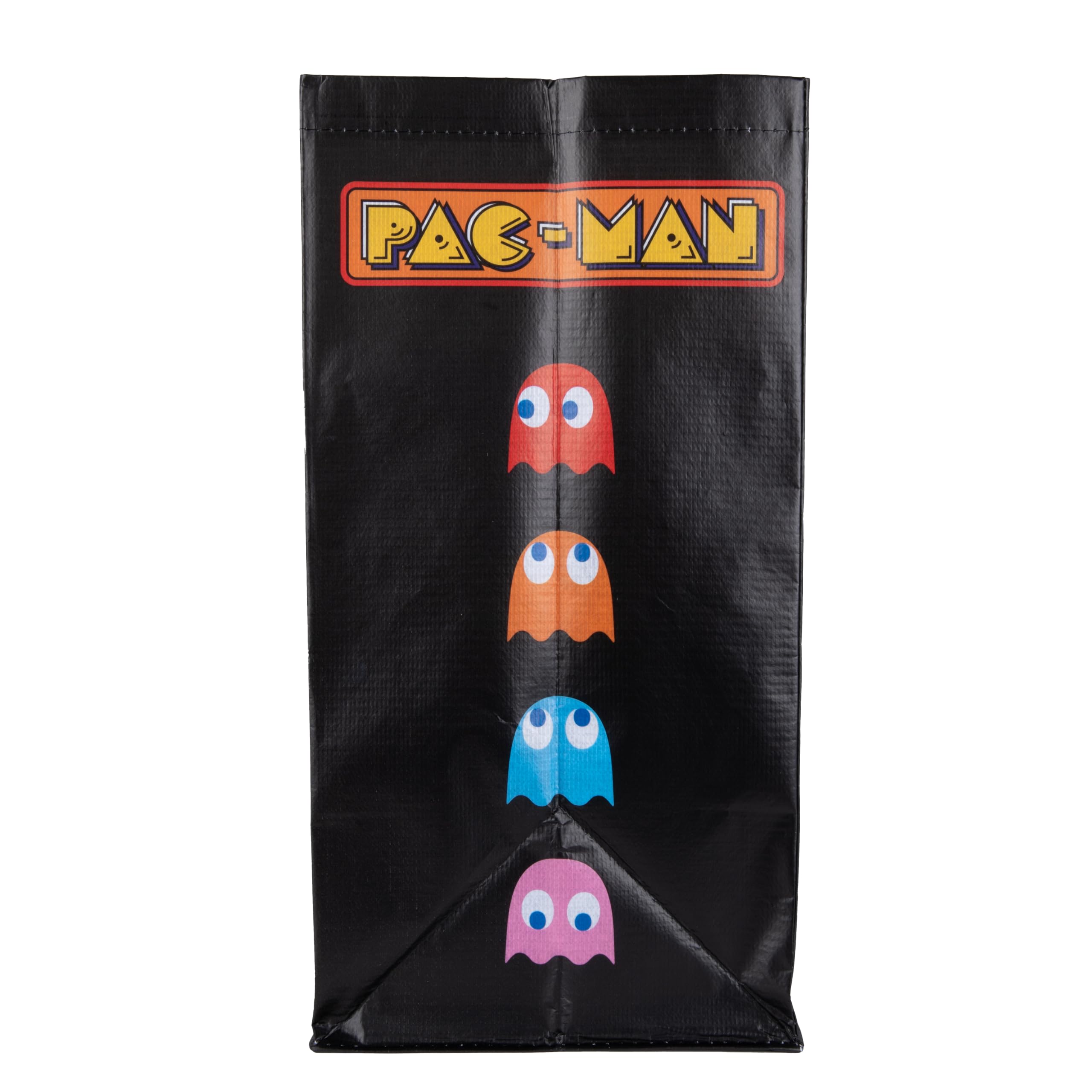 Konix Pac-Man Borsa Spesa Riciclata Nero 40x45x20cm