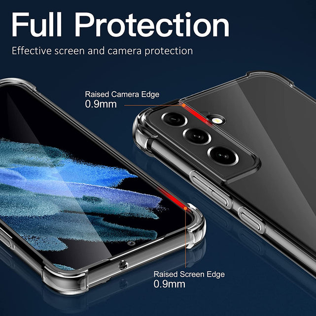 Redpepper Galaxy S22 cover trasparente antiurto chiara