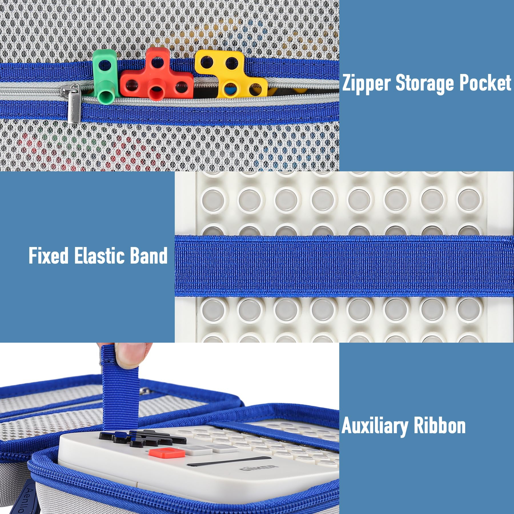 Aenllosi Toy Case custodia GiiKER Blocks EVA nera