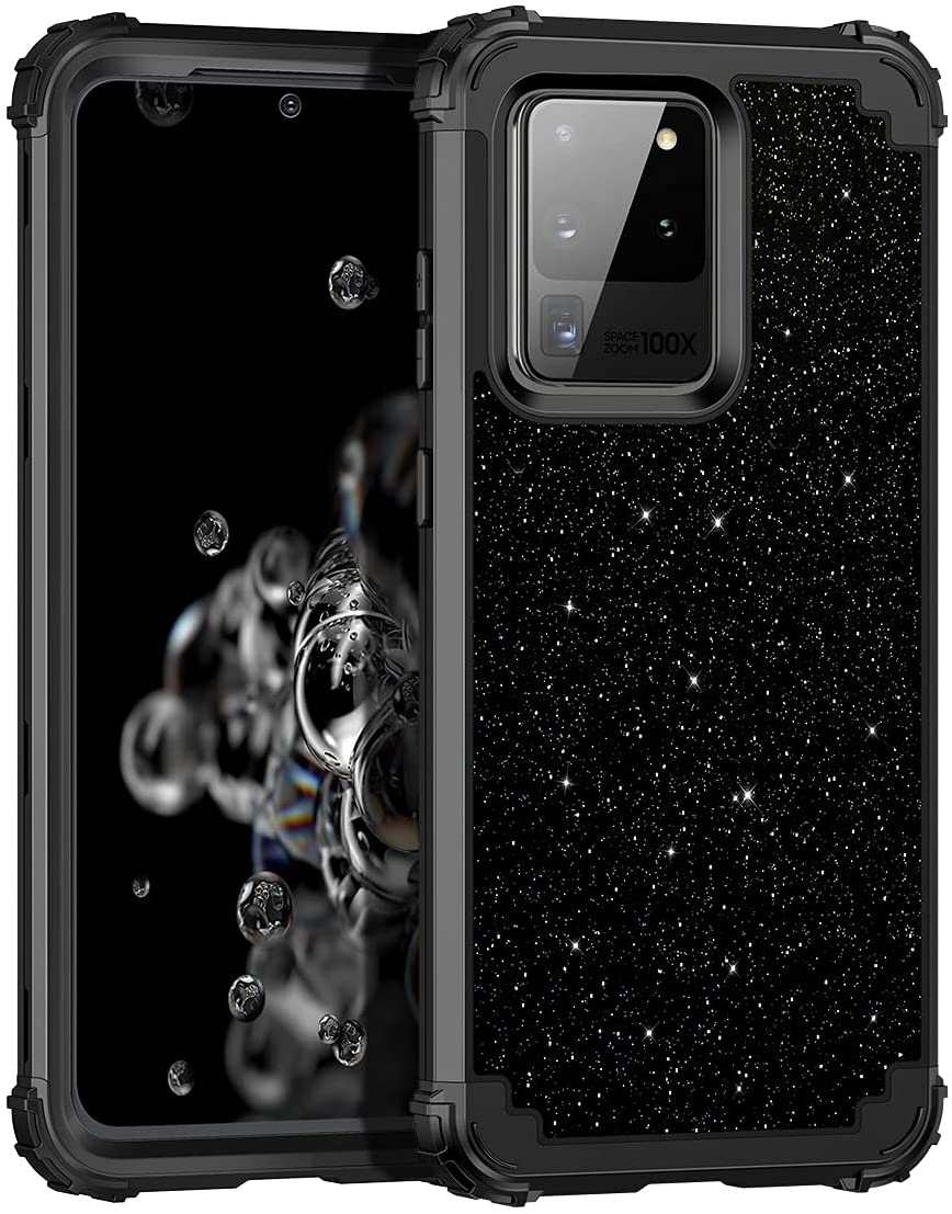 Redpepper Galaxy S20 Ultra Cover Glitter Antiurto