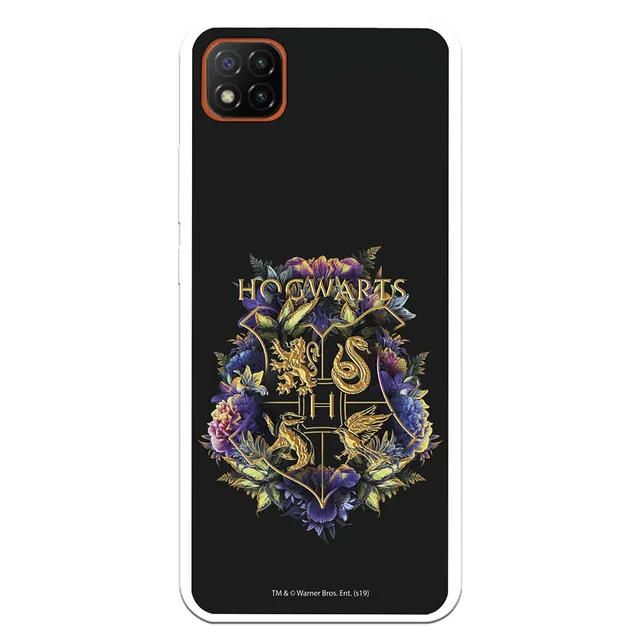 La Casa de las Carcasas Harry Potter Hogwarts Floral custodia Redmi 9C silicone