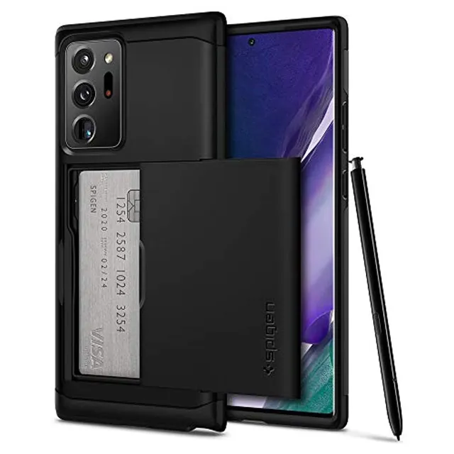 Redpepper Note 20 Ultra Cover Wallet 2 Carte Antishock Slim