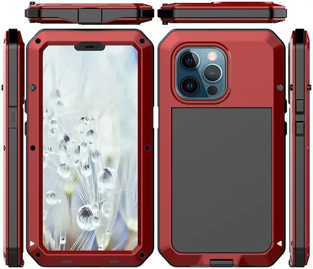 Redpepper iPhone 13 Pro Custodia Corazzata Alluminio Antishock