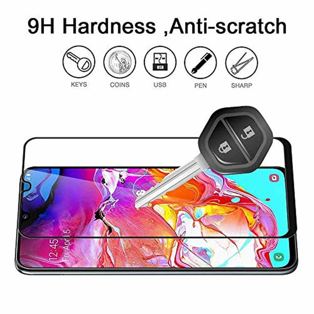 Redpepper Galaxy A70 pellicola vetro temperato 9H 2 pezzi