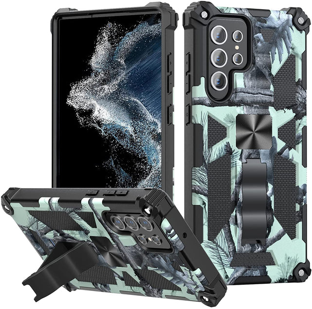 Redpepper Galaxy Cases Kickstand cover S22 Ultra mimetica magnetica