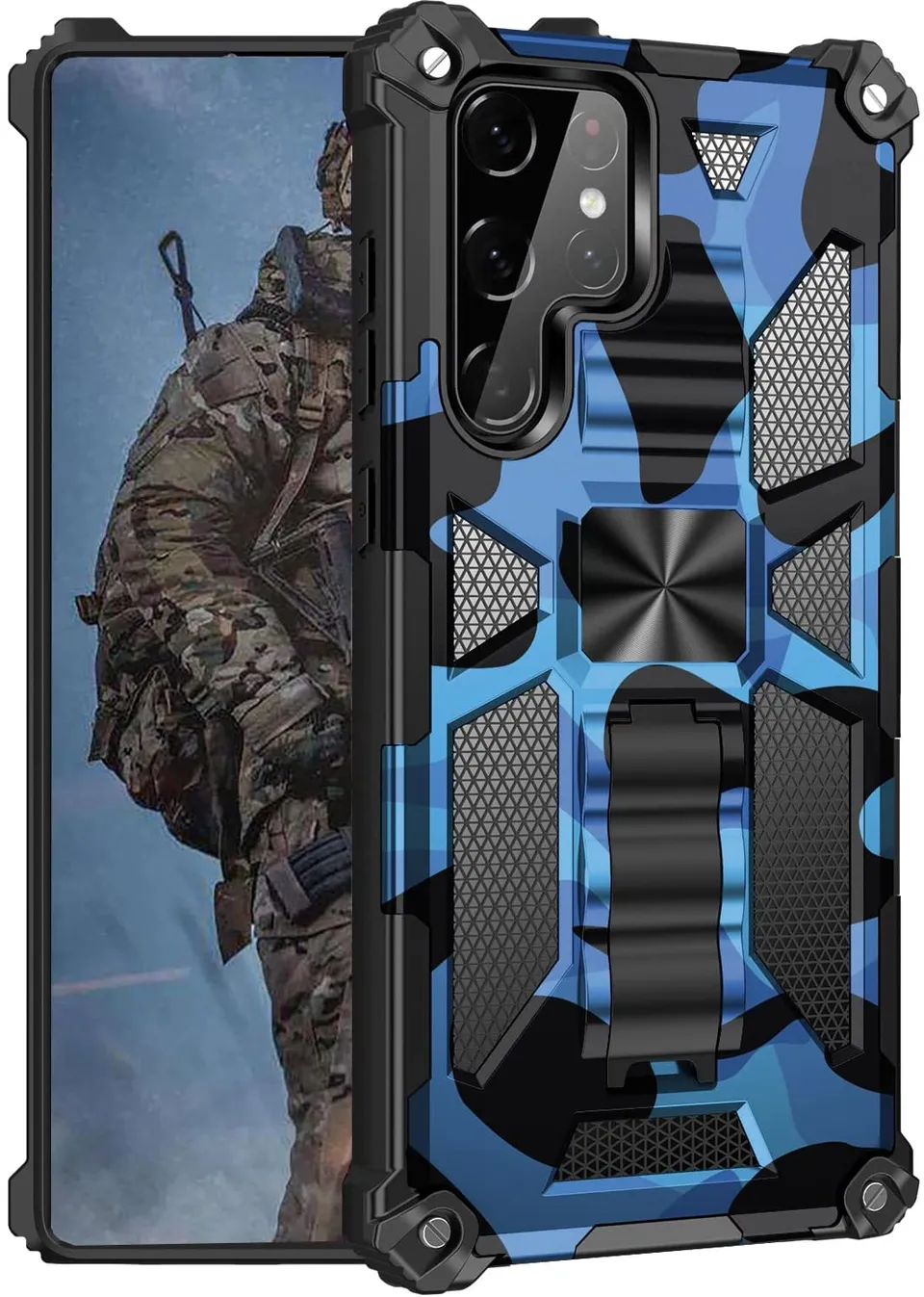 Redpepper Galaxy S22 Ultra cover stand antiurto militare