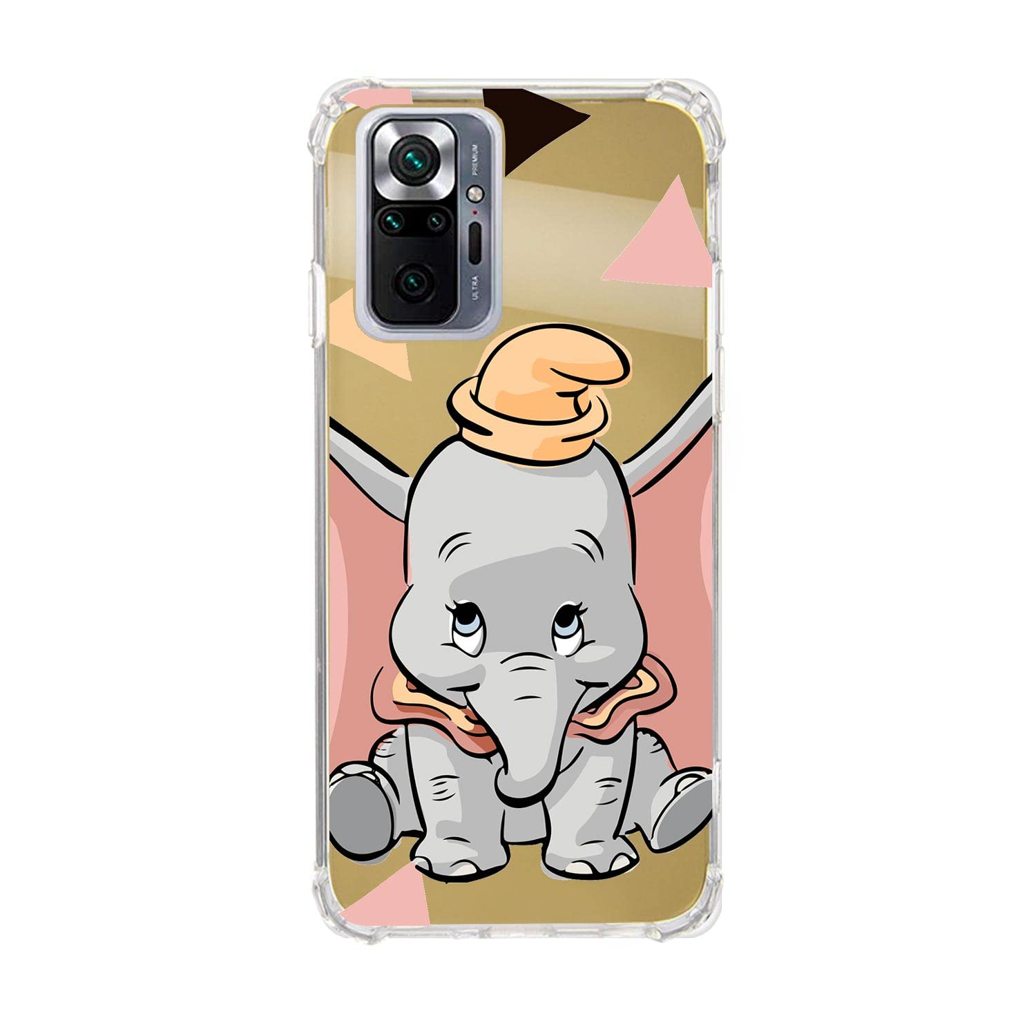 La Casa de las Carcasas Disney cover Redmi Note 10 Pro Dumbo oro