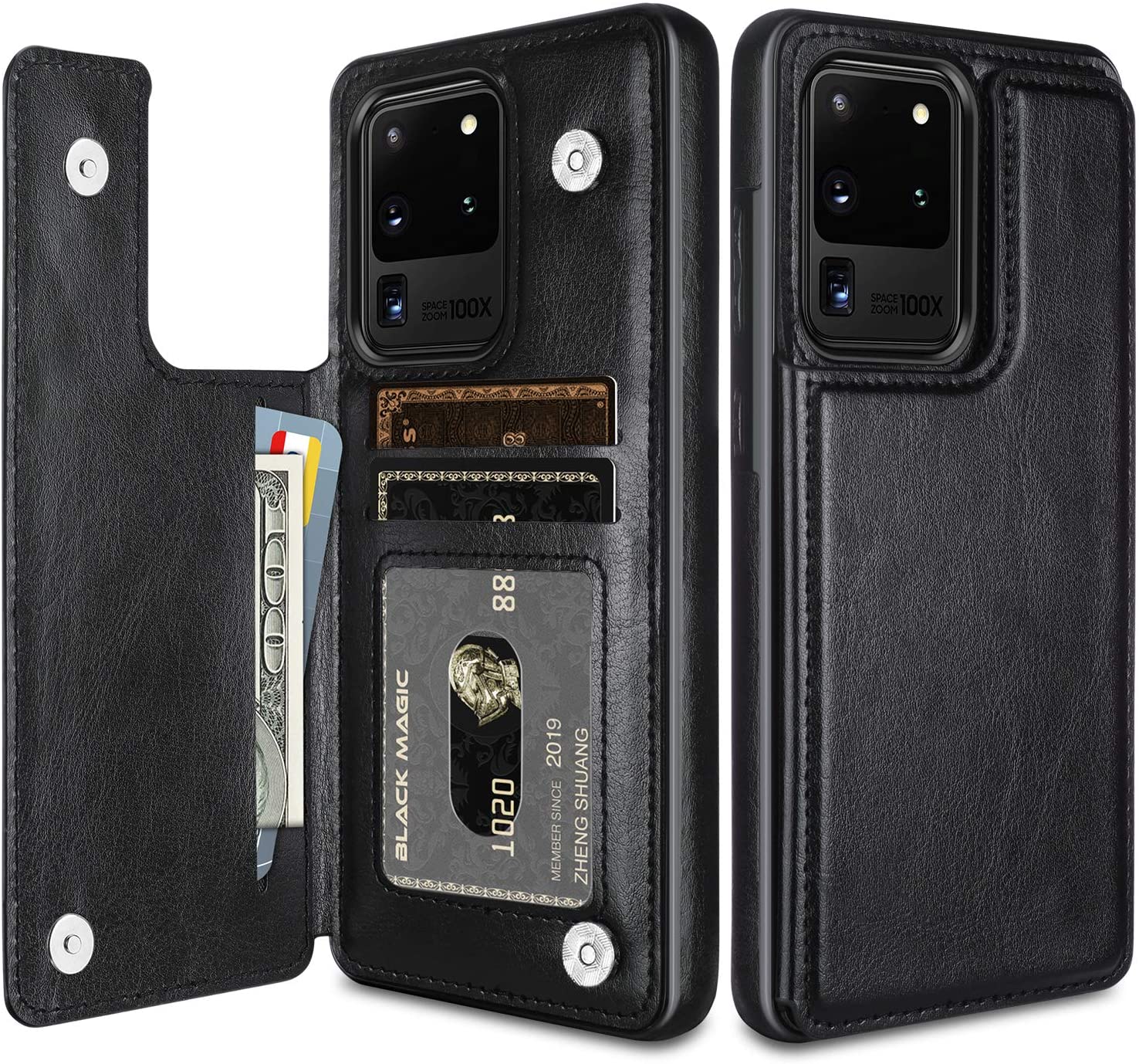Redpepper Galaxy S20 Ultra Cover Pelle Portafoglio 3 Slot