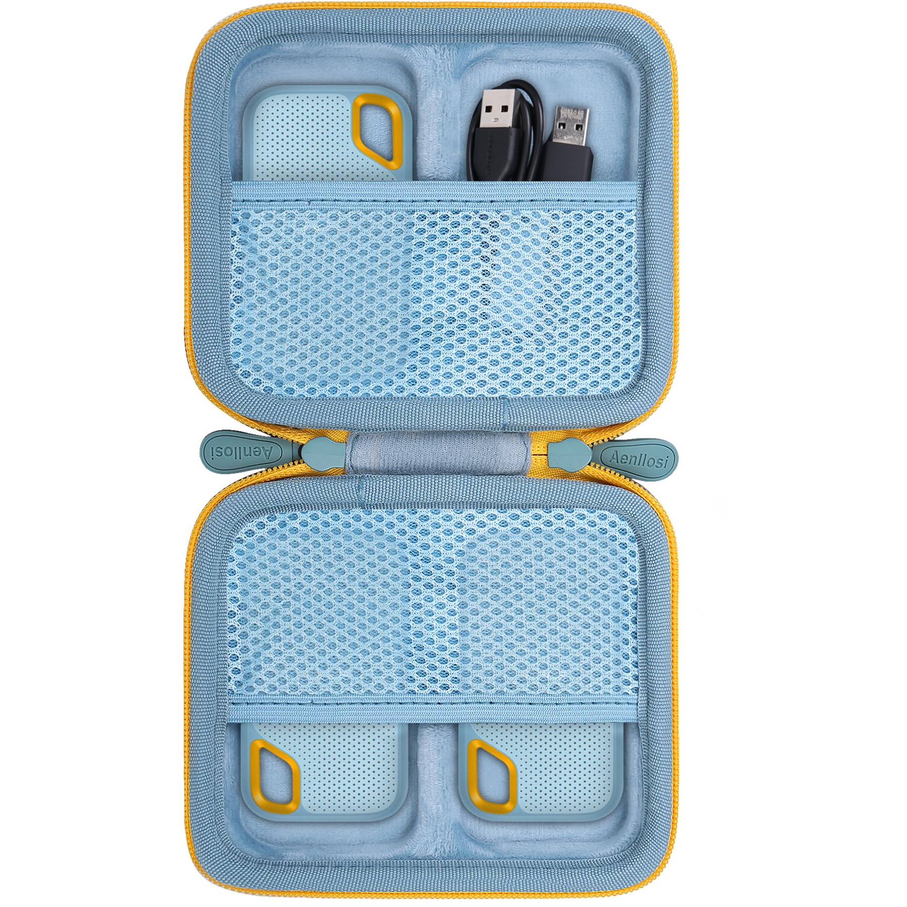 Aenllosi SSD Case custodia SanDisk Extreme SSD Sky Blue