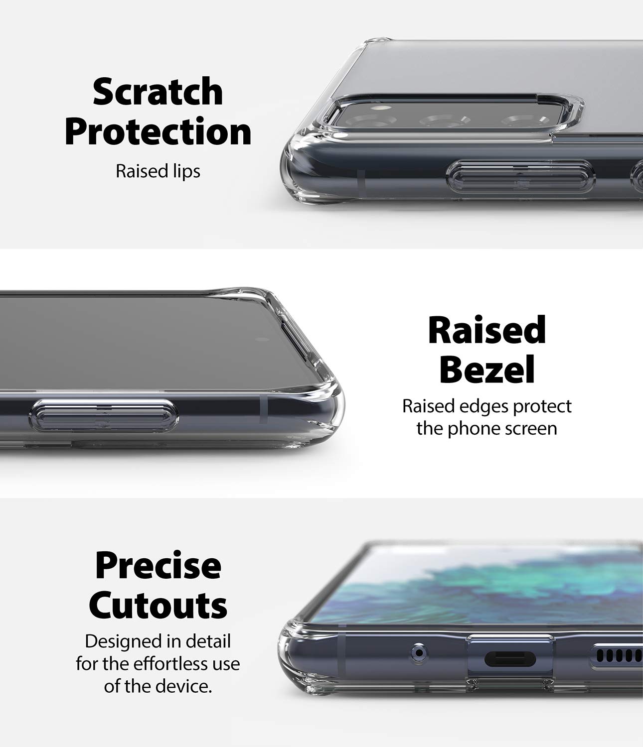 Ringke Fusion Custodia Galaxy S20 FE Matte Clear Antiurto