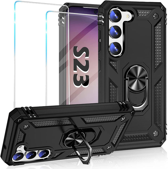 Redpepper Galaxy S23 custodia anello 360° magnetica antiurto