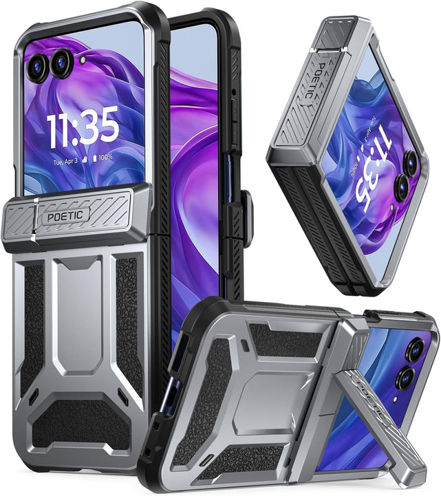 Redpepper Razr Plus 2024 cover rugged rossa con stand