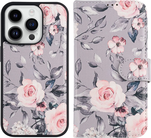 Redpepper iPhone 14 Pro cover portafoglio pelle 4 carte