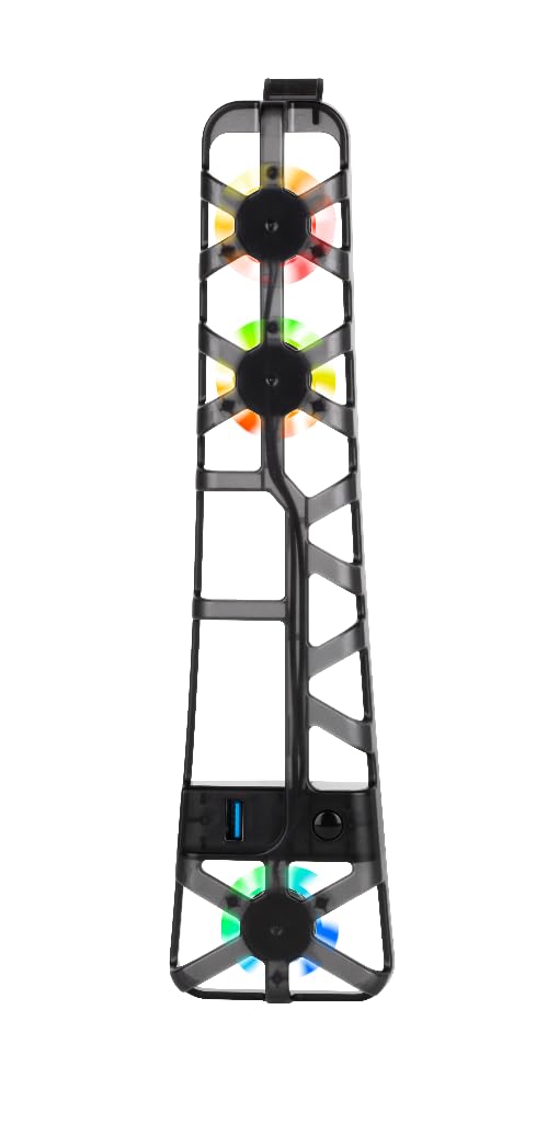 Konix Cooling Pads Ventola PS5 Slim RGB 3 Velocità
