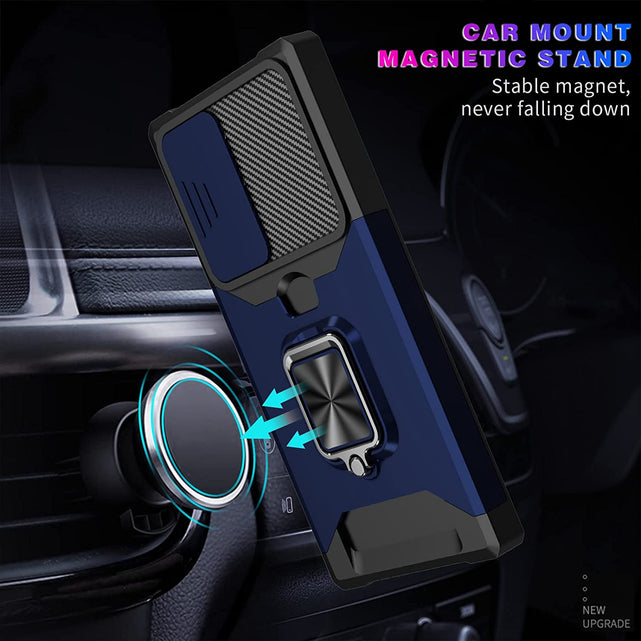 Redpepper Galaxy Cases S22 Ultra Cover Antishock Anello Carte