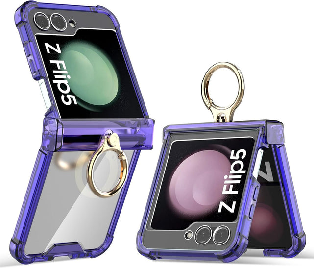 Redpepper Galaxy Z Flip 5 cover trasparente magnetica anti-ingiallimento