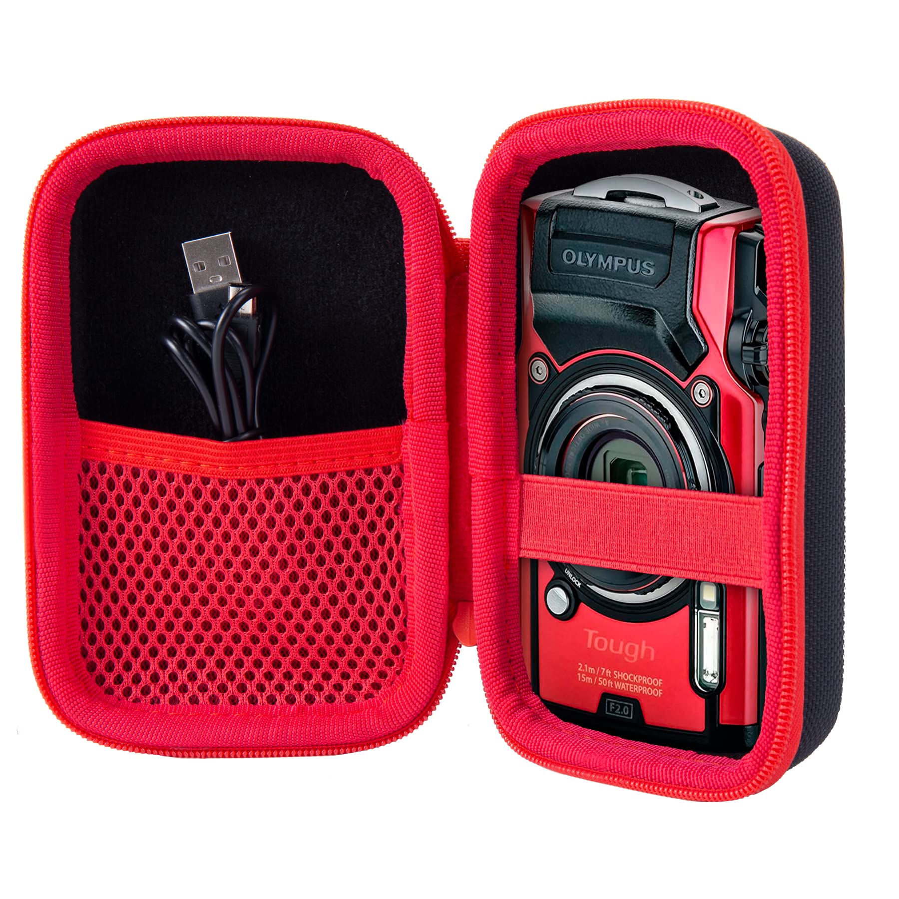 Aenllosi Camera Case custodia fotocamera TG-7 rigida EVA