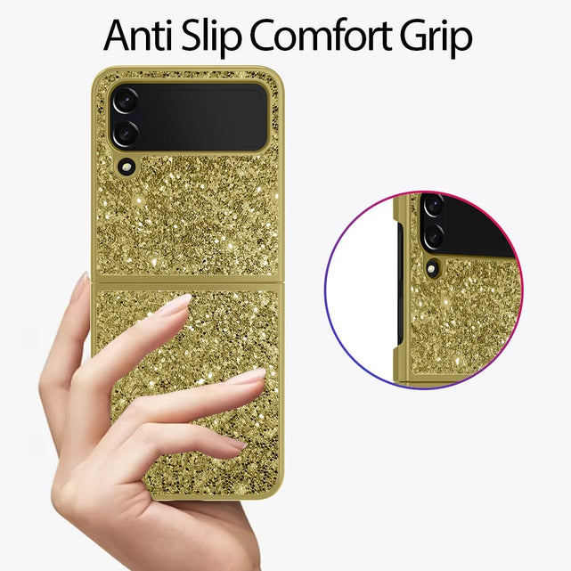 Redpepper Galaxy Z Flip 4 Cover Glitter Antiurto