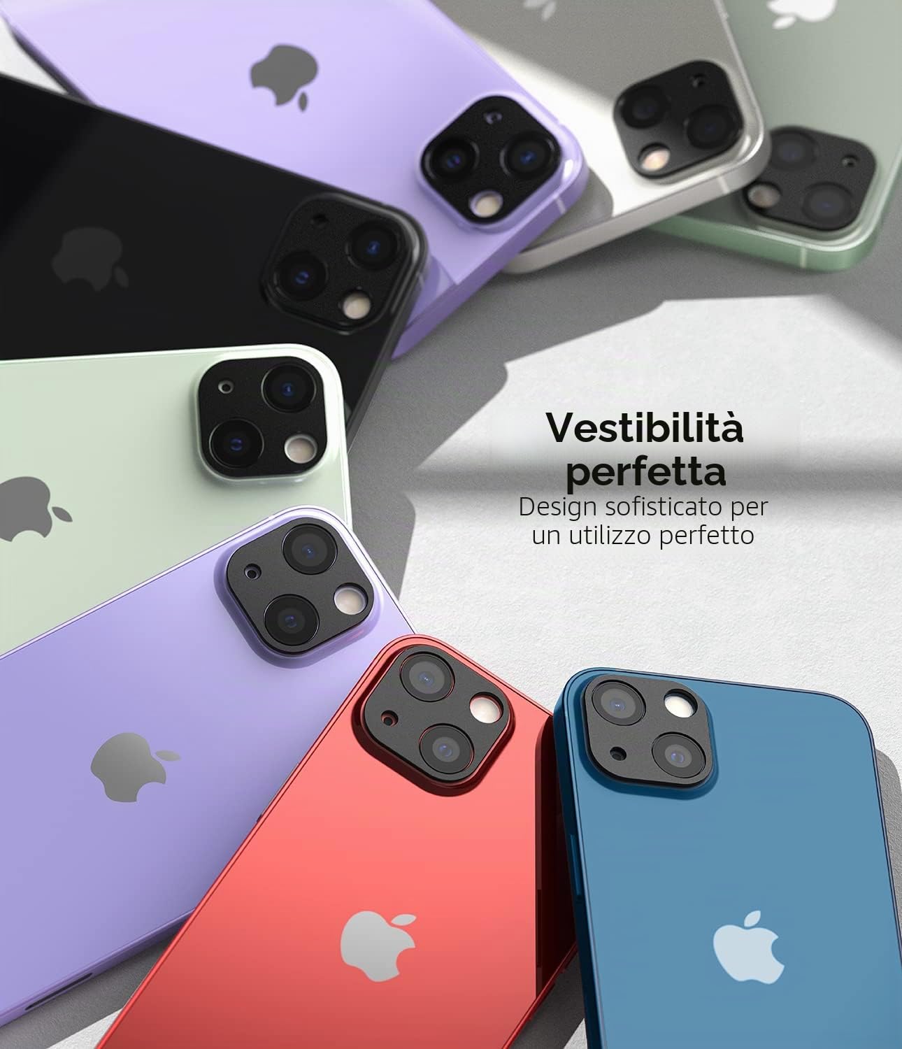 Ringke Camera Styling iPhone 14 protezione fotocamera nero