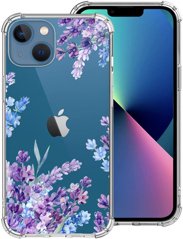 Redpepper iPhone 13 mini cover trasparente tie dye slim