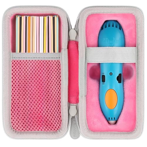 Aenllosi 3D Pen Case custodia rigida 3Doodler EVA nera