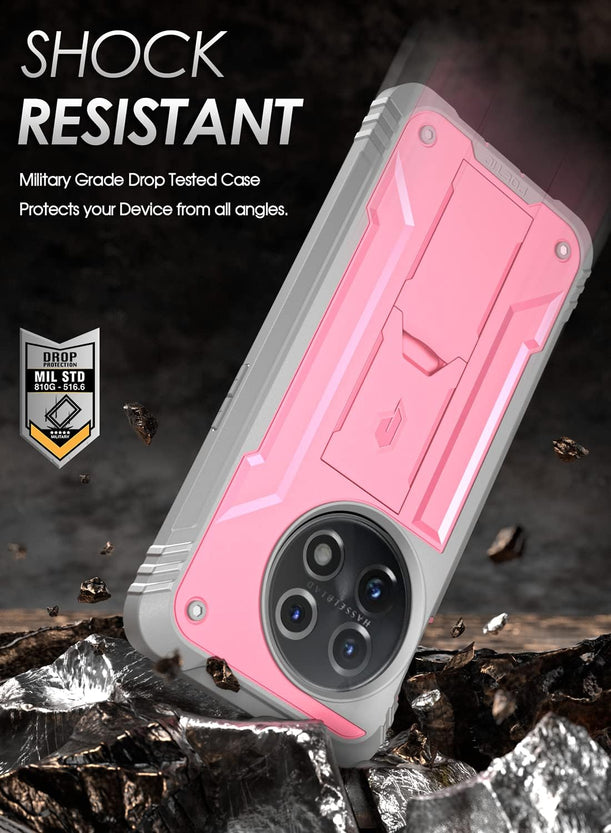 Redpepper OnePlus 11 5G Custodia Rosa Chiaro Antishock