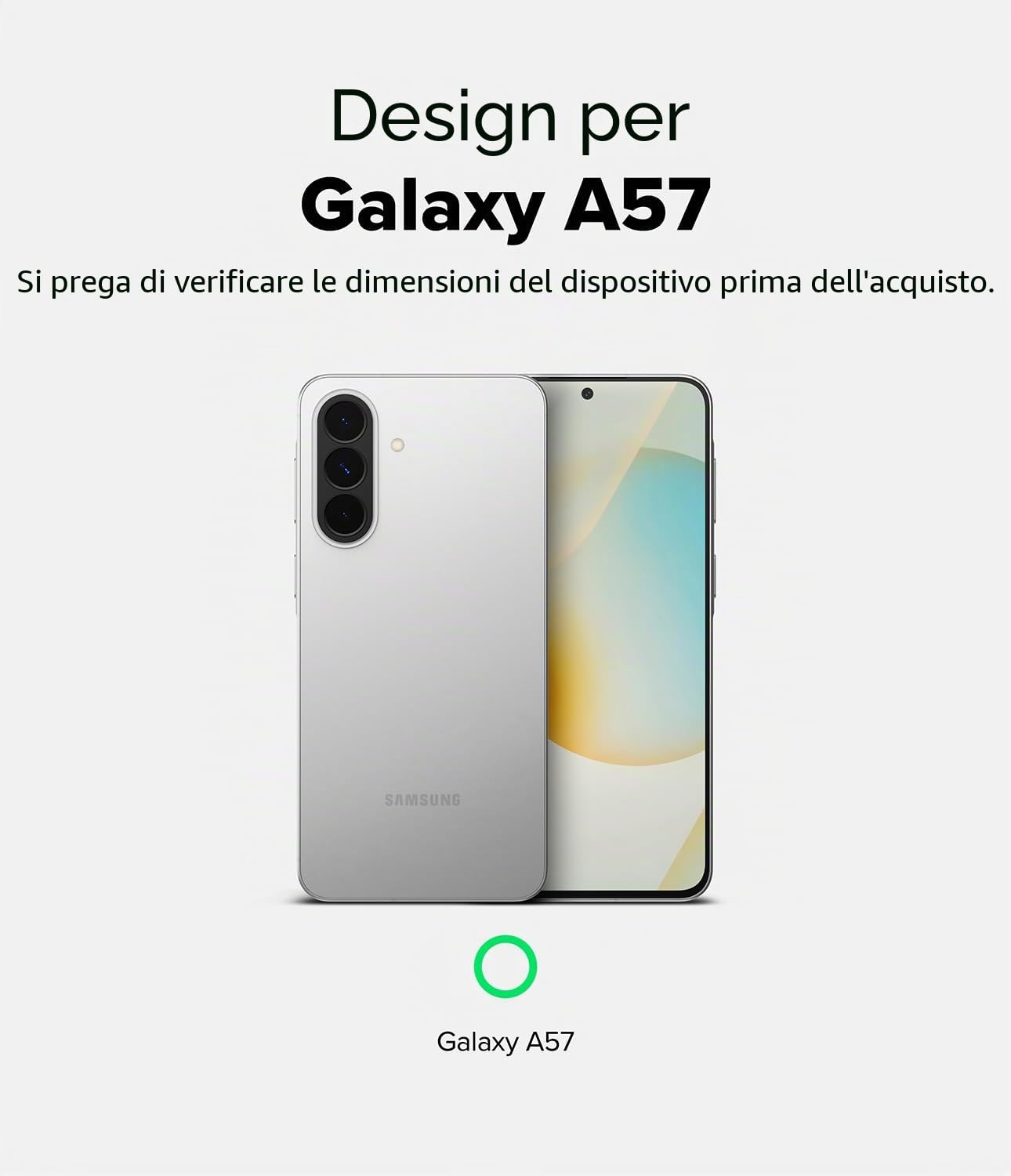 Ringke Onyx Cover Samsung Galaxy A57 TPU Nera Black