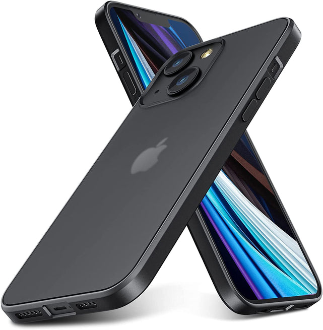 Redpepper iPhone 13 Cover Antiurto Sottile Effetto Carbonio