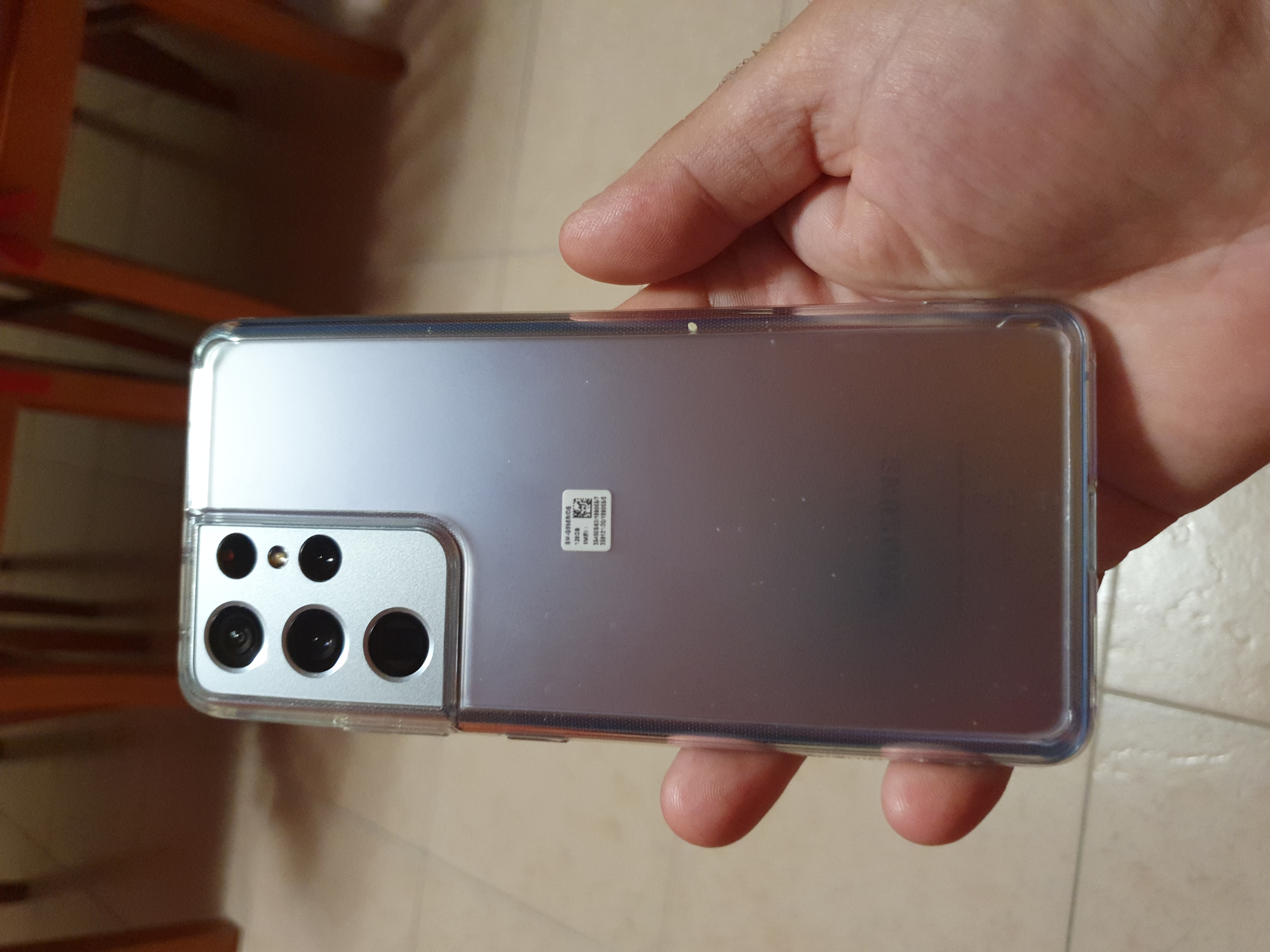 Ringke Fusion Galaxy S21 Ultra Cover Trasparente Clear