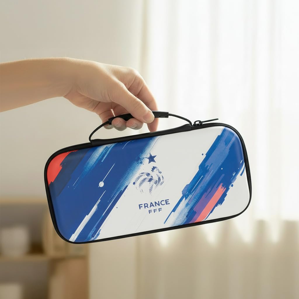 Konix FFF Carry Bag Borsa Switch 2 Blu 8 Giochi