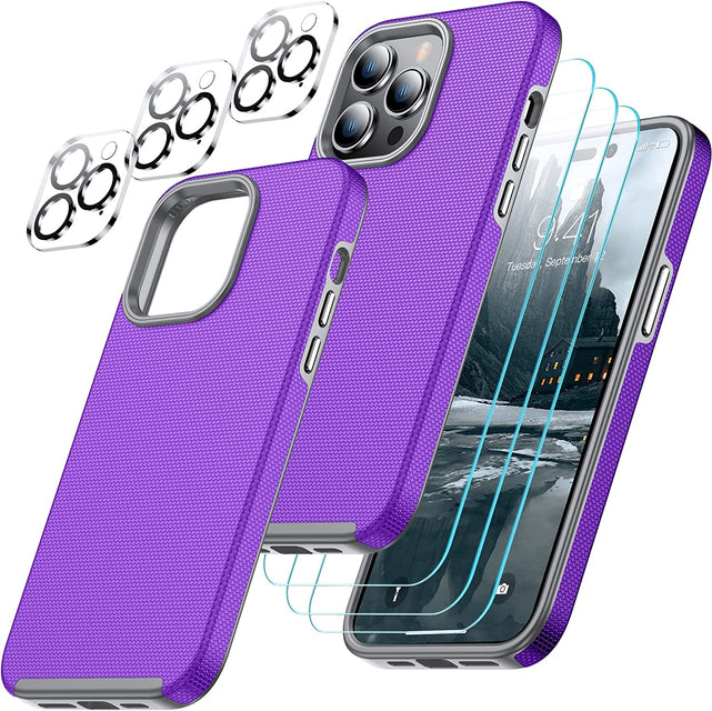 Redpepper iPhone 14 Pro Max cover nero antishock slim