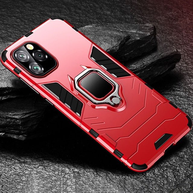 Redpepper iPhone 11 Pro cover con anello magnetico nera