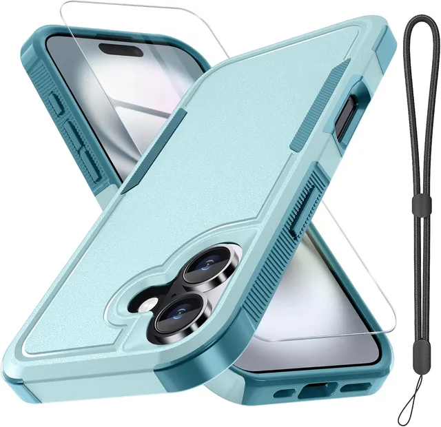 Redpepper iPhone 17 Cover Heavy Duty Militare Doppio Strato