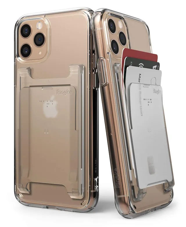 Ringke Slot Card Holder porta carte adesivo Clear Mist 2 pezzi