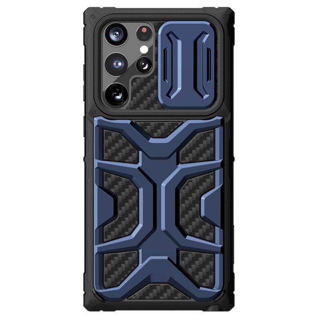 Redpepper Galaxy S22 Ultra Cover Carbonio Antiurto Nera