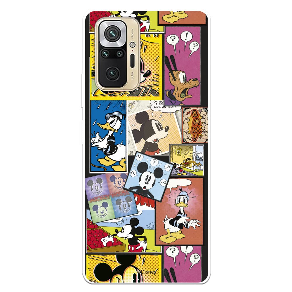 La Casa de las Carcasas Mickey Comic cover Redmi Note 10 Pro silicone