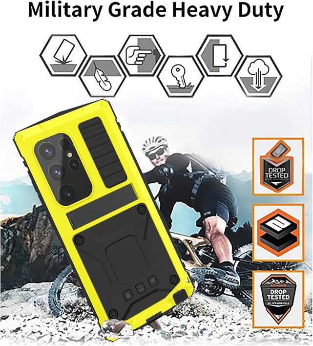 Redpepper Galaxy S25 Ultra cover metallo full body antiurto