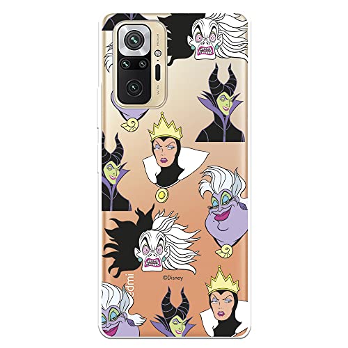 La Casa de las Carcasas Licenze custodia Redmi Note 10 Pro Villains trasparente