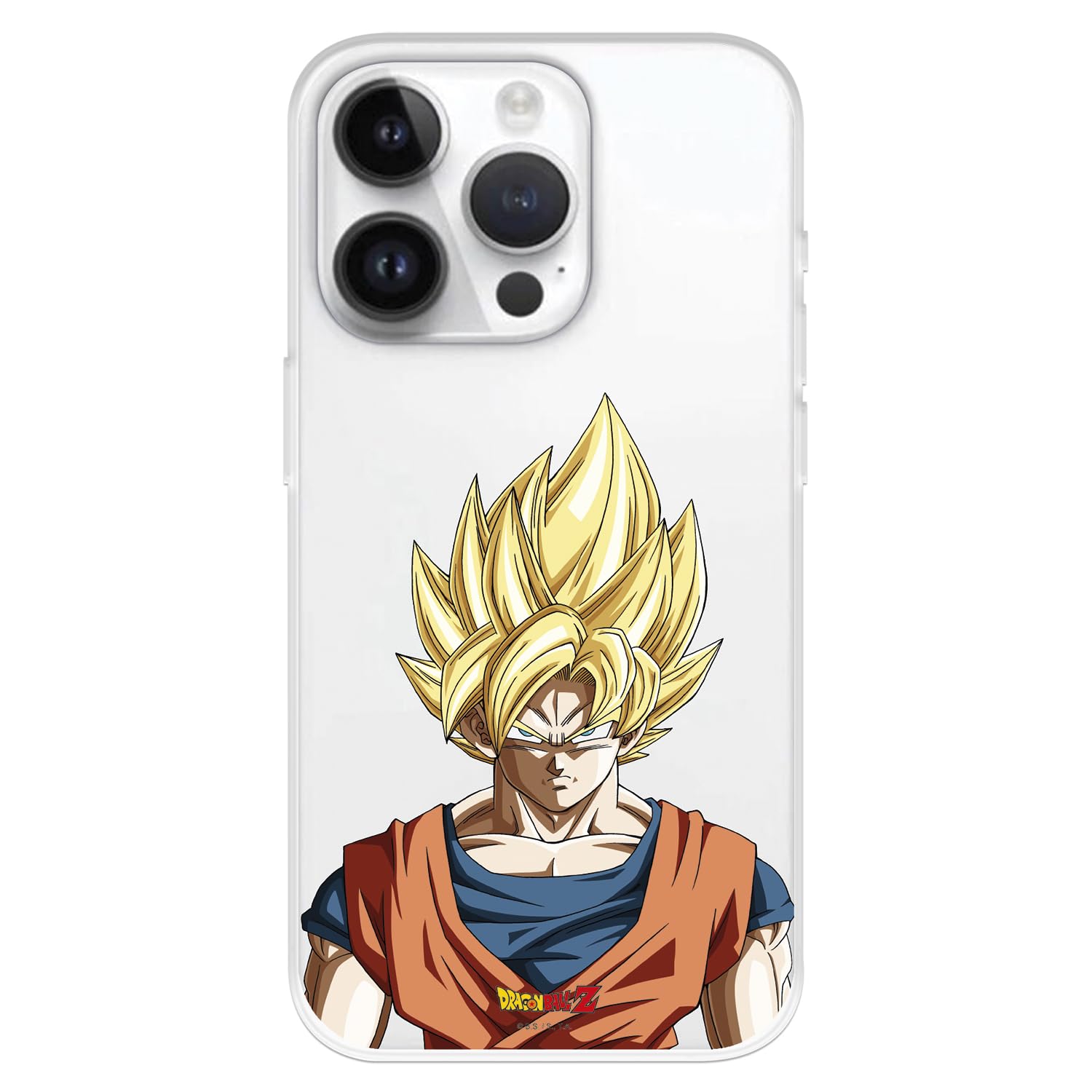 La Casa de las Carcasas Goku Super Saiyan custodia iPhone 15 Pro silicone