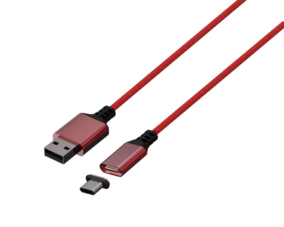 Konix Mythics cavo magnetico USB-C rosso 3 m ricarica Xbox