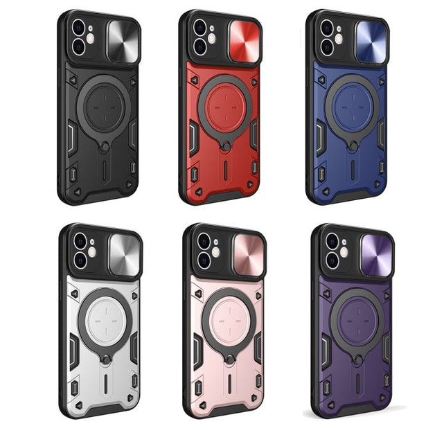 Redpepper Apple iPhone 12 cover magnetica coprilente