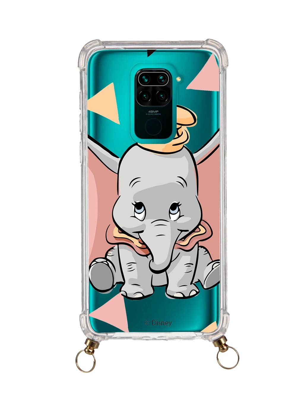 La Casa de las Carcasas Licenze Ufficiali Redmi Note 9 cover Dumbo trasparente