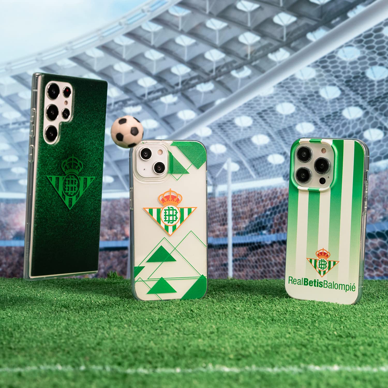 La Casa Custodia iPhone 15 Pro Real Betis Scudo Giallo Silicone
