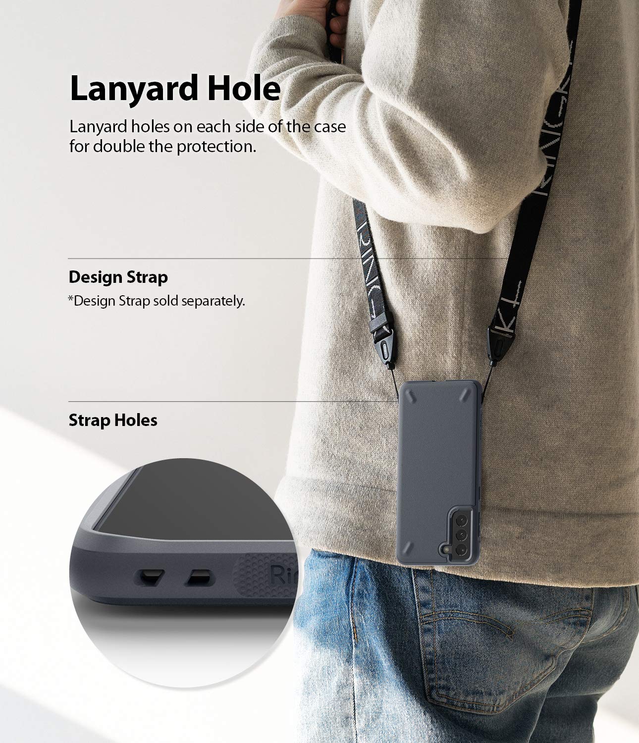 Ringke Onyx Galaxy S21 Plus custodia antiurto grigia Dark Gray