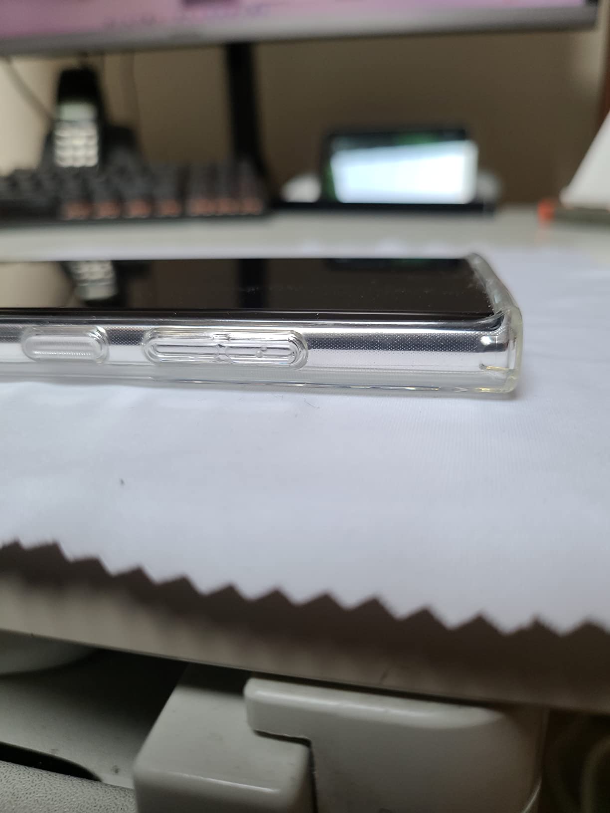 Ringke Fusion Cover Galaxy S22 Ultra Clear Trasparente Antiurto