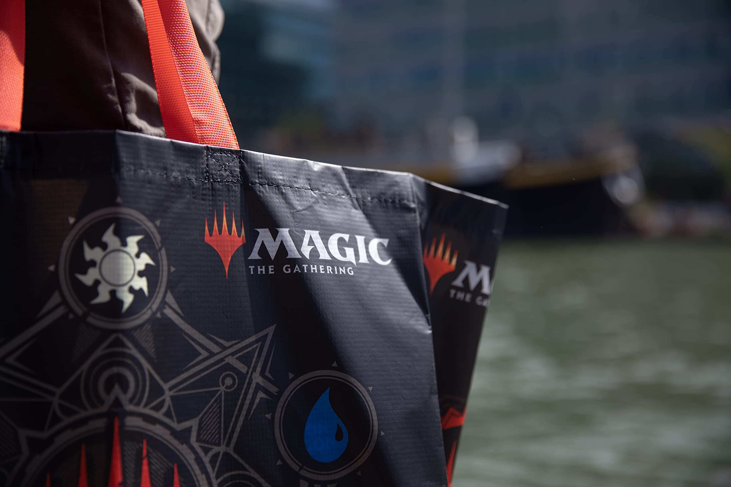 Konix Magic The Gathering borsa spesa 40x45x20 cm nera riciclata