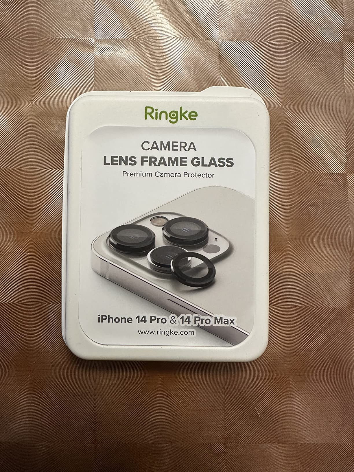Ringke Camera Lens Frame Glass Vetro Fotocamera iPhone 14 Pro 0,33 mm